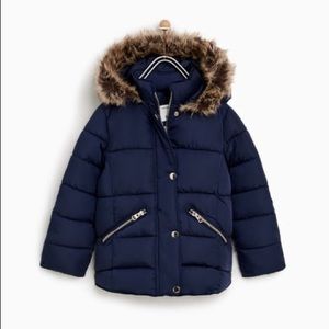 NEW *ZARA* Hooded Puffer (Girls 13-14)